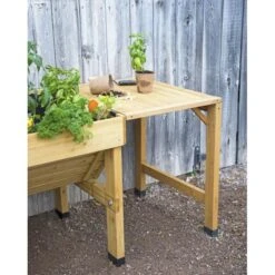 Aanbouwtafel Voor Vegtrug Naturel -Tuinbenodigdheden aanbouwtafel voor vegtrug naturel 1542111041 3 600