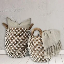 Banana Mand - Ø 45 × 49 Cm - L -Tuinbenodigdheden banana mand 45 x 49 cm 1666165728 1 600