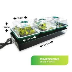 Elektrische Vensterbankkas Met Waterreservoir -Tuinbenodigdheden elektrische kweekset 1674116048 4 600