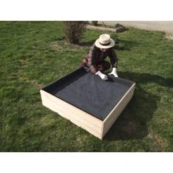 Gronddoek In Vilt Voor Vierkante Moestuin 120 × 120 Cm -Tuinbenodigdheden gronddoek in vilt vierkante moestuin 1513765107 3 600