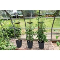 Tomatentoren 150 Cm Met Bewateringssysteem - Grijs 12 Tomatentoren 150 Cm Met Bewateringssysteem - Grijs -Tuinbenodigdheden klimplantentoren met bewateringssysteem 1519073384 5 600