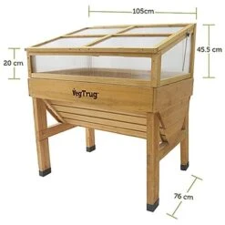 Vegtrug Koude Bak Opbouw - 100 Cm 10 Vegtrug Koude Bak Opbouw - 100 Cm -Tuinbenodigdheden koude bak voor vegtrug 1 m 1519223964 2 600