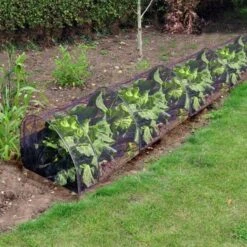 Kweektunnel Met Zwart Gaasnet - 45 × 45 × 300 Cm -Tuinbenodigdheden kweektunnel met zwart gaasnet 1523605609 1 600