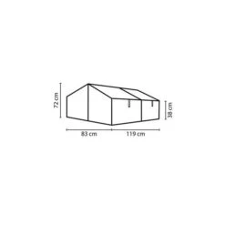 Tuinbenodigdheden -Tuinbenodigdheden miniserre gaia jumbo gehard glas 1660739251 2 600