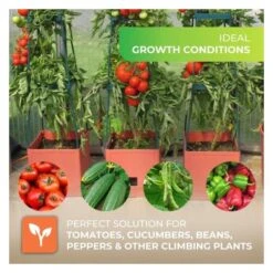 Plantentoren Maxitom Met Waterreservoir - Antraciet -Tuinbenodigdheden plantentoren maxitom antraciet 1677571269 1 600