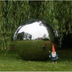 Heksenbol Inox 100 Cm -Tuinbenodigdheden spiegelbol 1 meter 1528711793 1 600