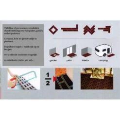 Tuinpadplaten - Grondplaten Bruin - Set Van 8 Stuks 10 Tuinpadplaten - Grondplaten Bruin - Set Van 8 Stuks -Tuinbenodigdheden tuinpadplaten grondplaten bruin 1484056887 5 600