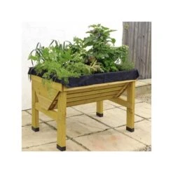 Vegtrug Verhoogde Kweektafel - 1 × 0,8 × 0,8 M -Tuinbenodigdheden vegtrug 1 m 1484054491 3 600