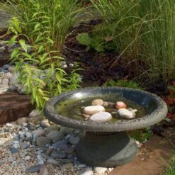 Vogelbad Rustiek XL - Kunststof -Tuinbenodigdheden vogelbad rustiek xl kunststof 1660120179 4 600